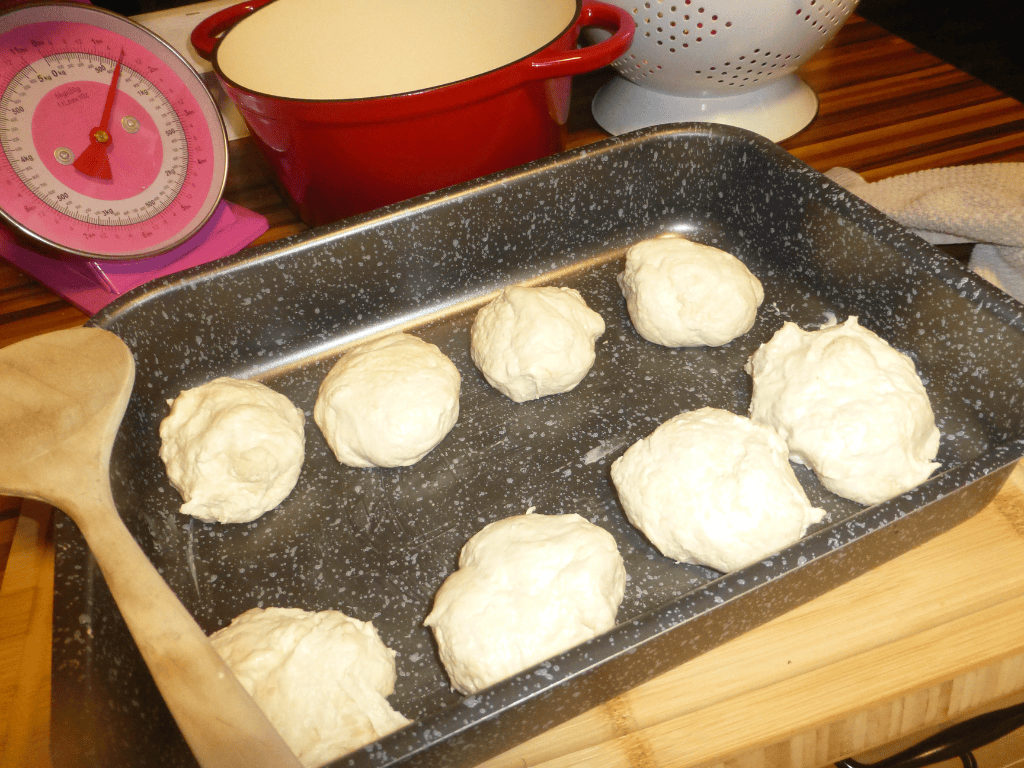 Joghurt Brötchen formen
