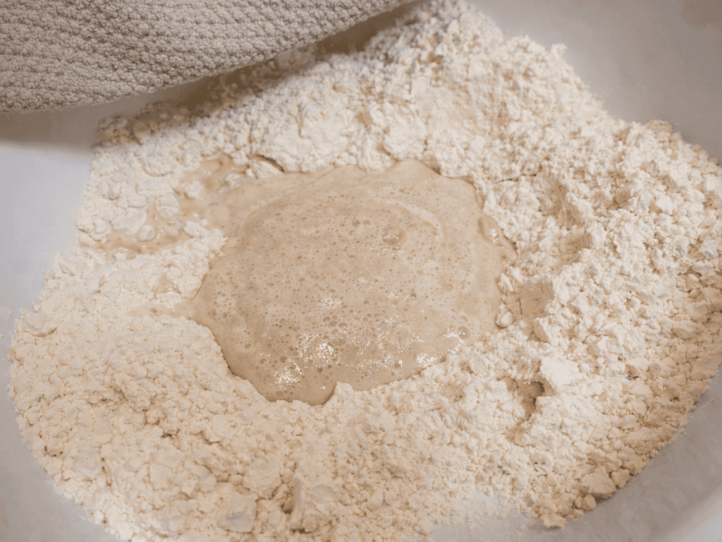 Zutaten fĂĽr Laugenstangen