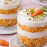 Möhrenkuchen im Glas